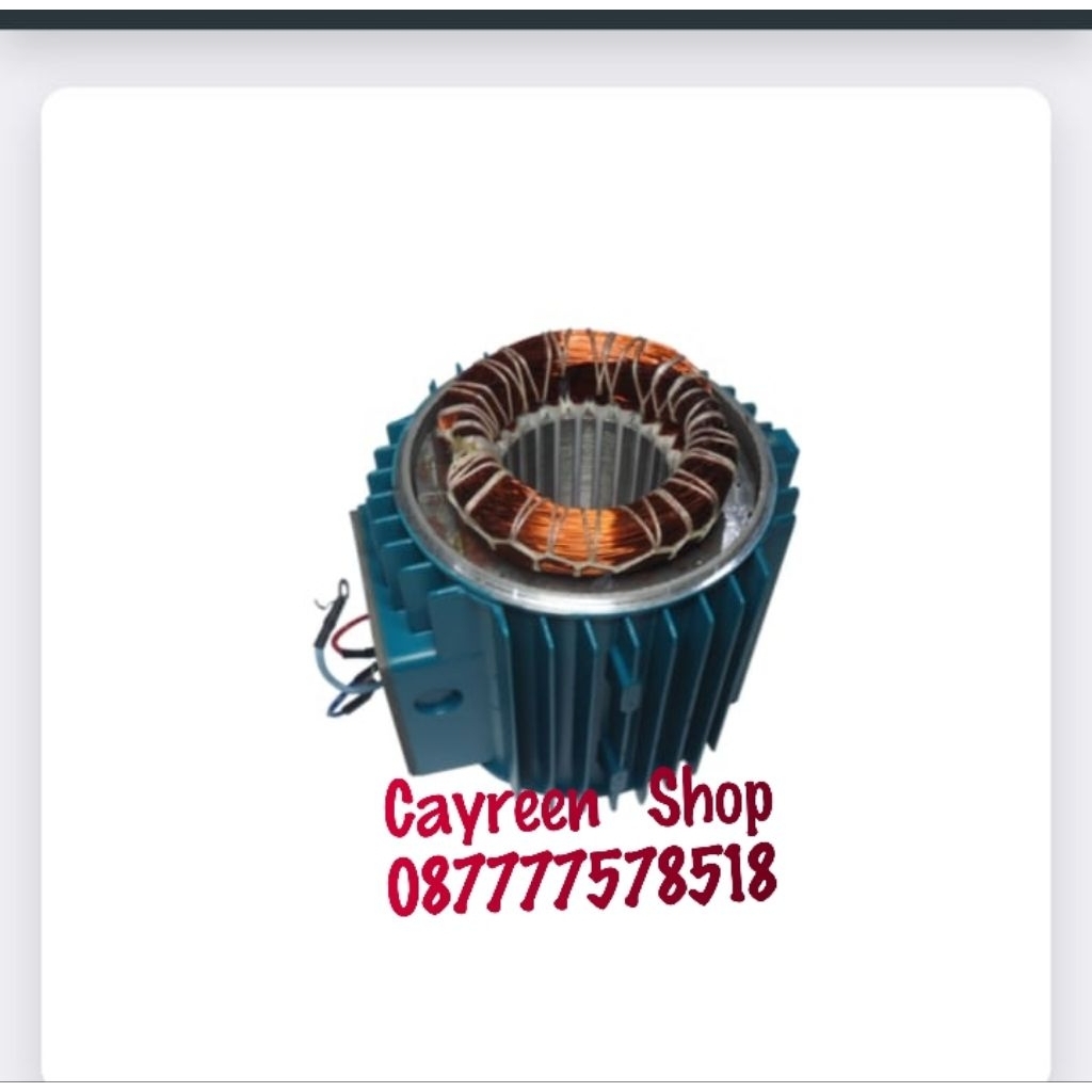 Motor Stator Firman FWP 370 + Dinamo Pompa Dorong Firman FWP 370