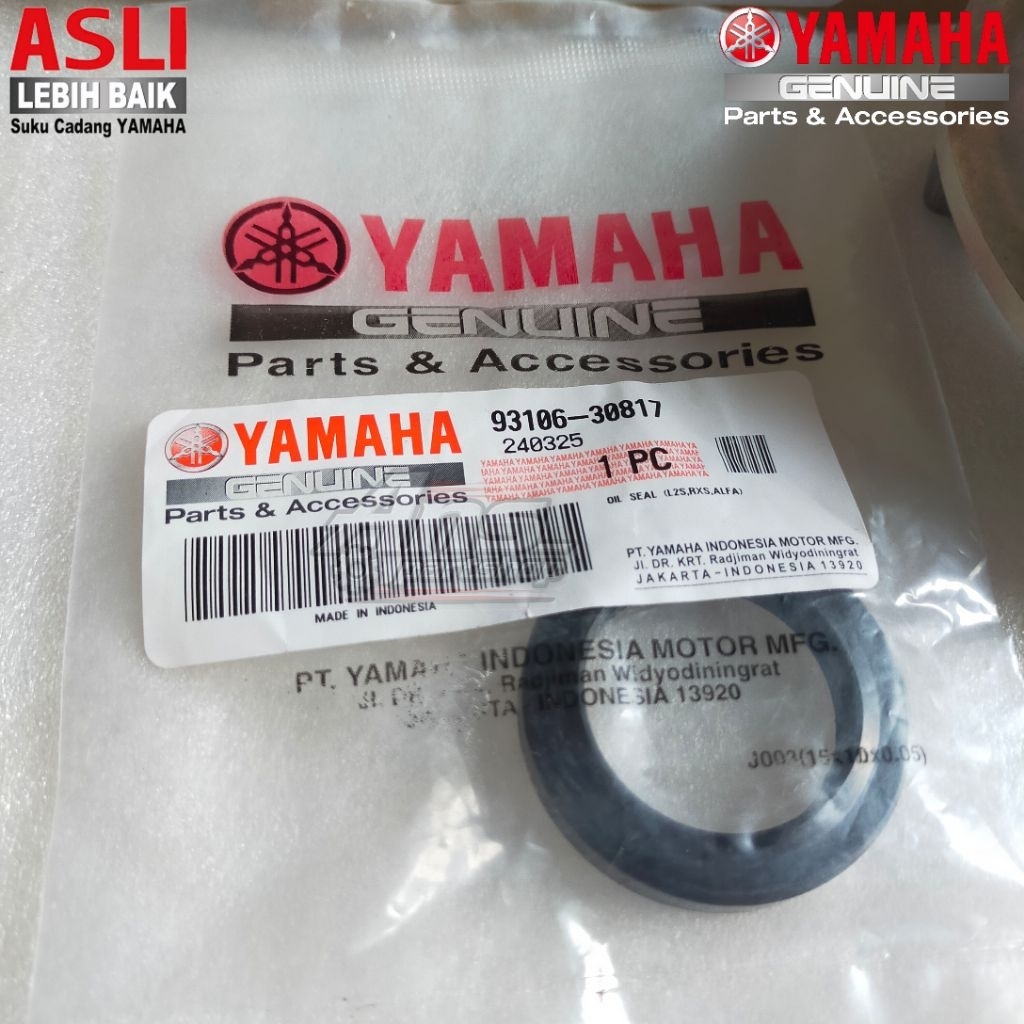 Karet Seal Sil Nap Gear Belakang Yamaha F1Z R FIZ Force 1 Vega Sigma Champ Crypton Original YGP 9310