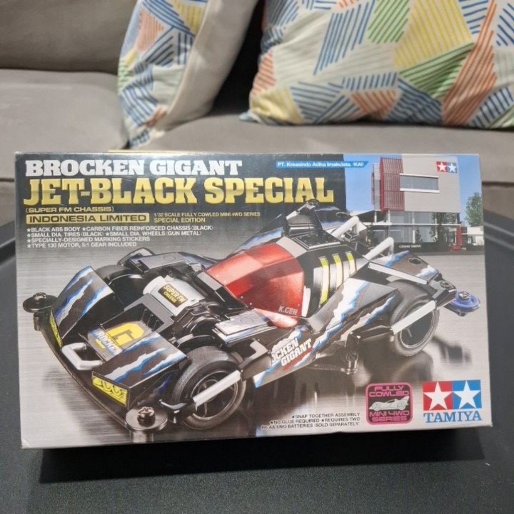 Tamiya Mini 4WD Brocken Gigant Jet Black Special Indonesia Limited