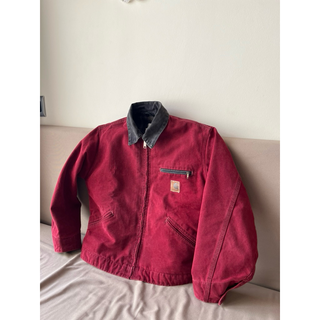 2001’s Carhart Detroit Jacket J97 Crimson Rare