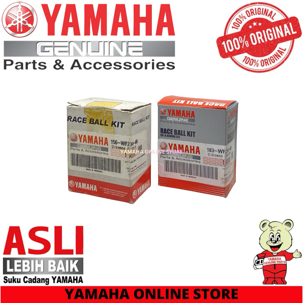 156-WF234-00 183-WF234-00 | KOMSTIR ATAS BAWAH RXZ RZR ORIGINAL YAMAHA JAPAN