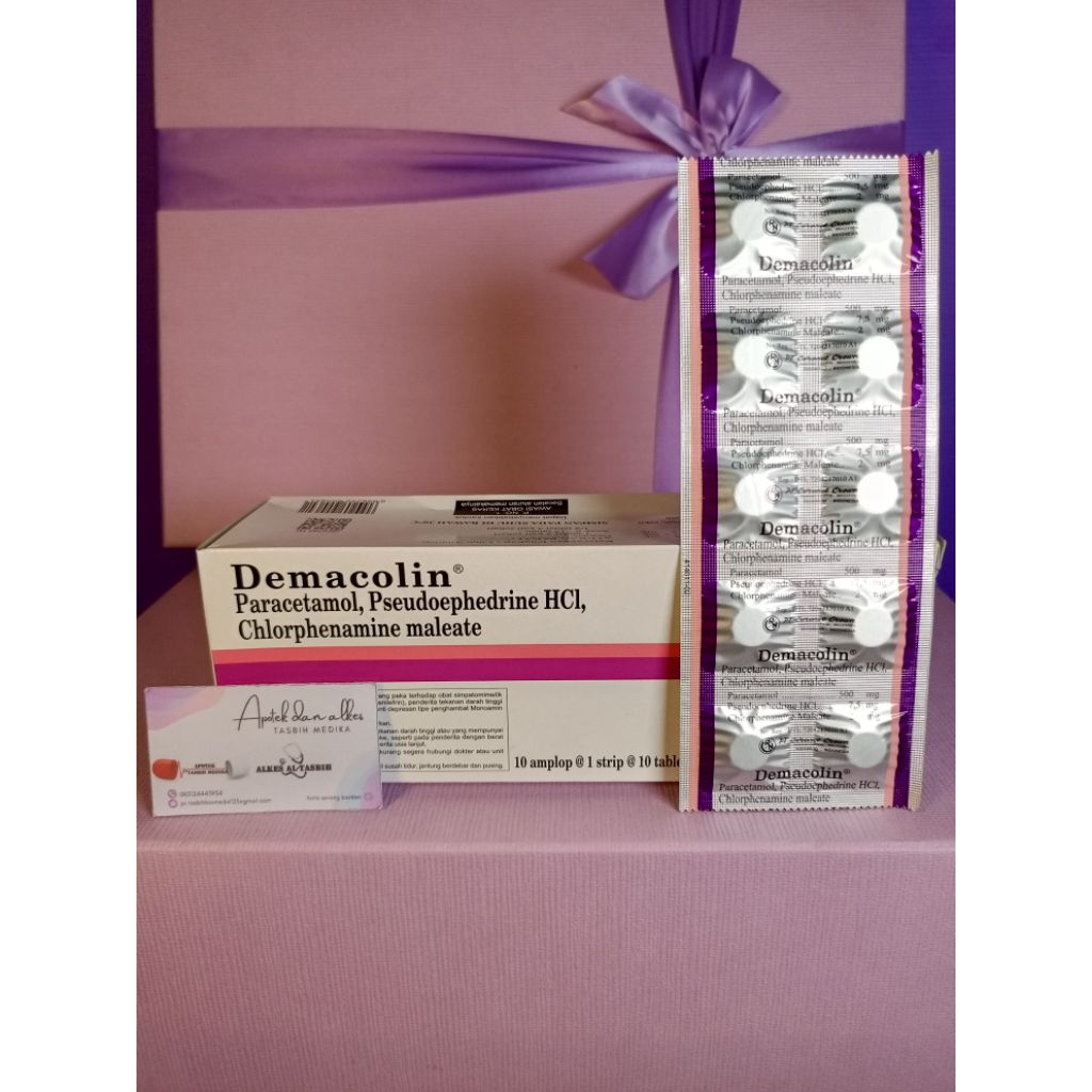 DEMACOLIN.DEMACOLIN TABLET PERSTRIP