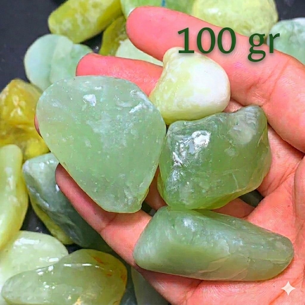 Grosir Bahan Batu Akik Giok Aceh / Sungai Dareh / Pucuk Pisang Rough 100 gr