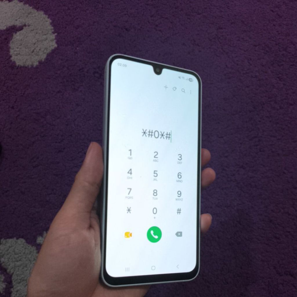 Lcd samsung A16 original copotan