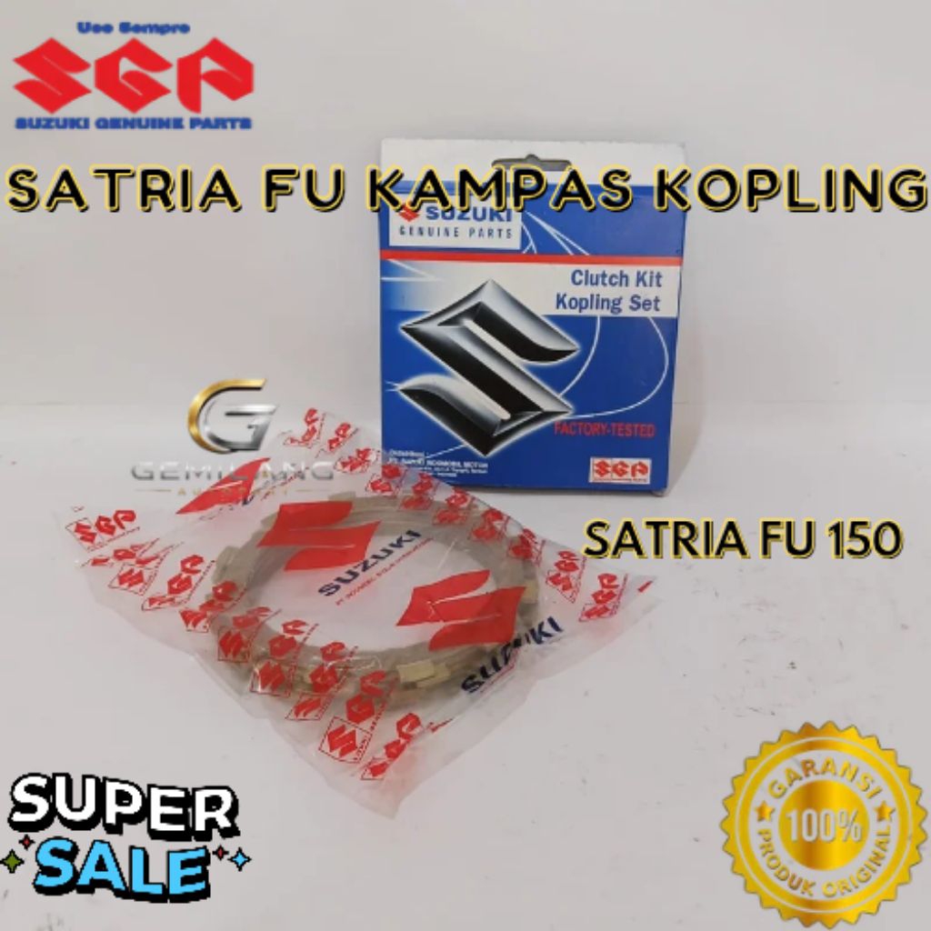 KAMPAS KOPLING KODE SATRIA FU, KAMPAS KOPLING SATRIA FU 150