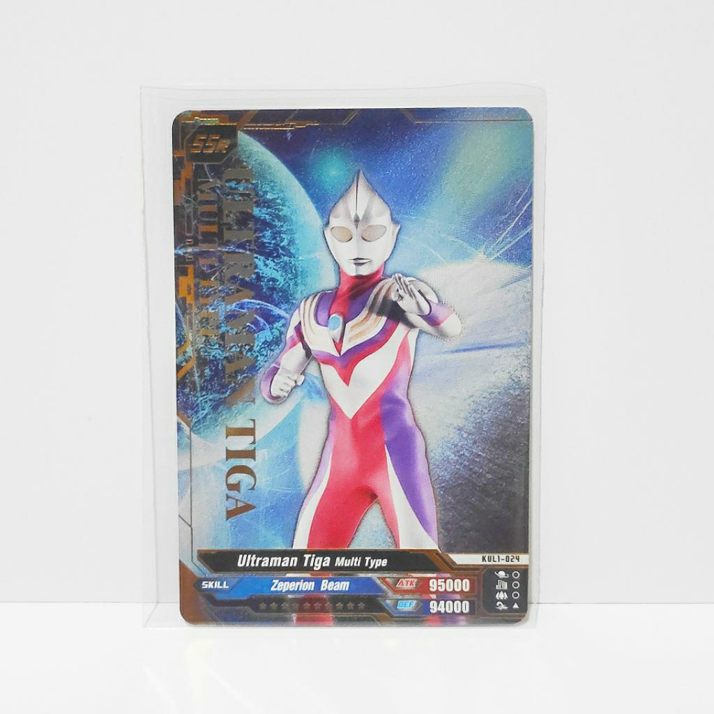 [SSR] ULTRAMAN TIGA Multi Type - SSR 024 | ULTRAMAN KAYOU Super Universe X Files Deluxe