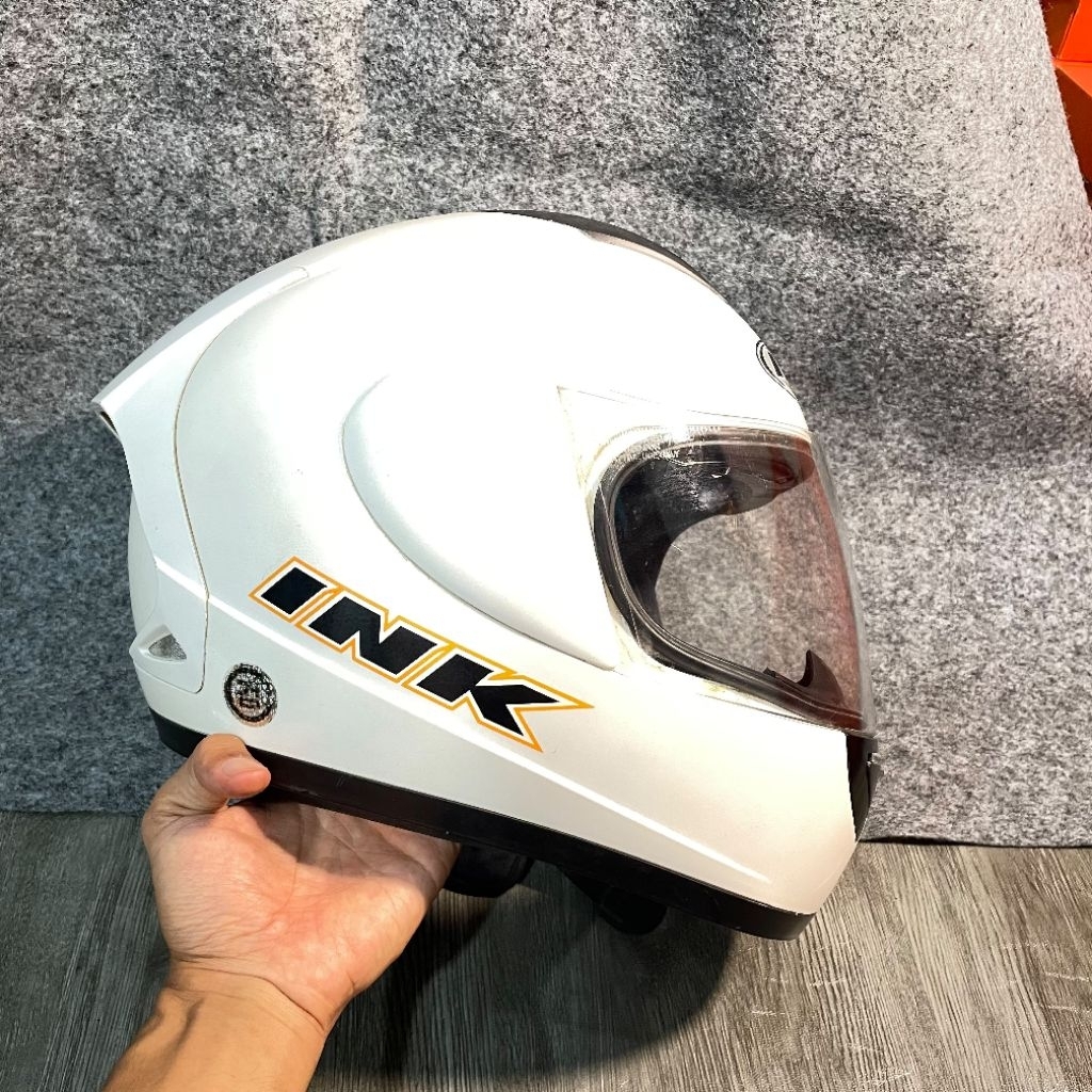 Helm Ink CL Max White Original Second size L Helm Full Face
