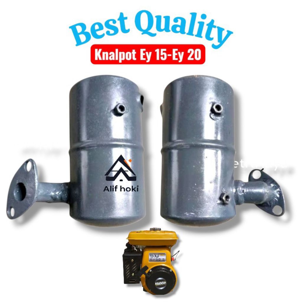 Knalpot Muffler silincer Robin Ey 15 - Ey 20 Meredam Suara Bising Presisi Tahan Panas