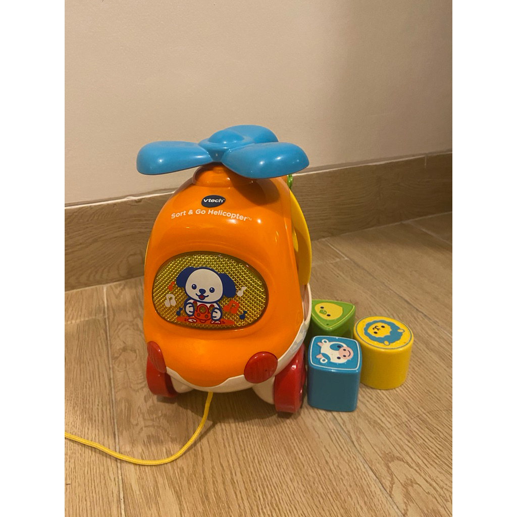 Vtech Sort & Go Helicopter Mainan Anak