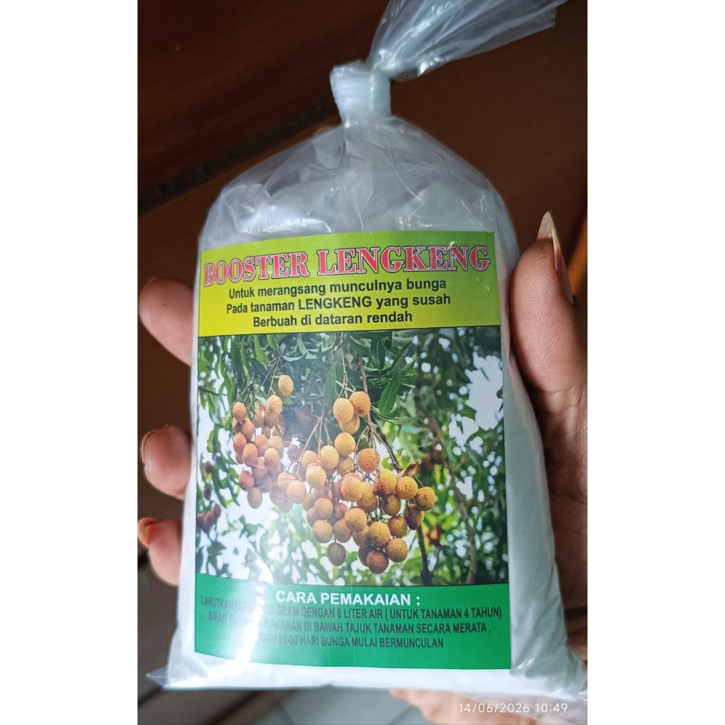 Pupuk Booster Lengkeng Murni 500gr