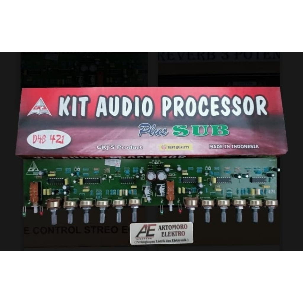 Kit Audio Processor plus Sub.Ckj kit 421
