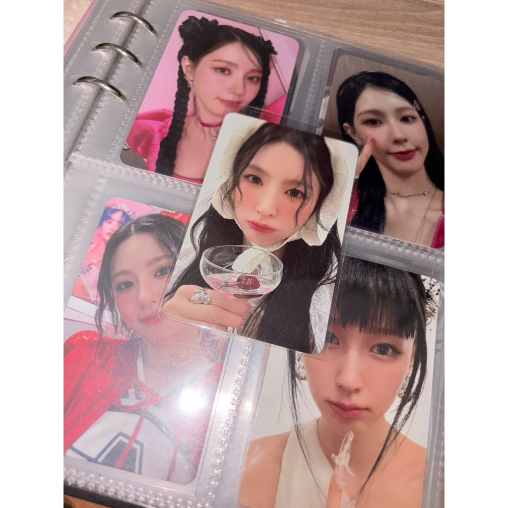 miyeon photocard official sg 25 gelas kupluk