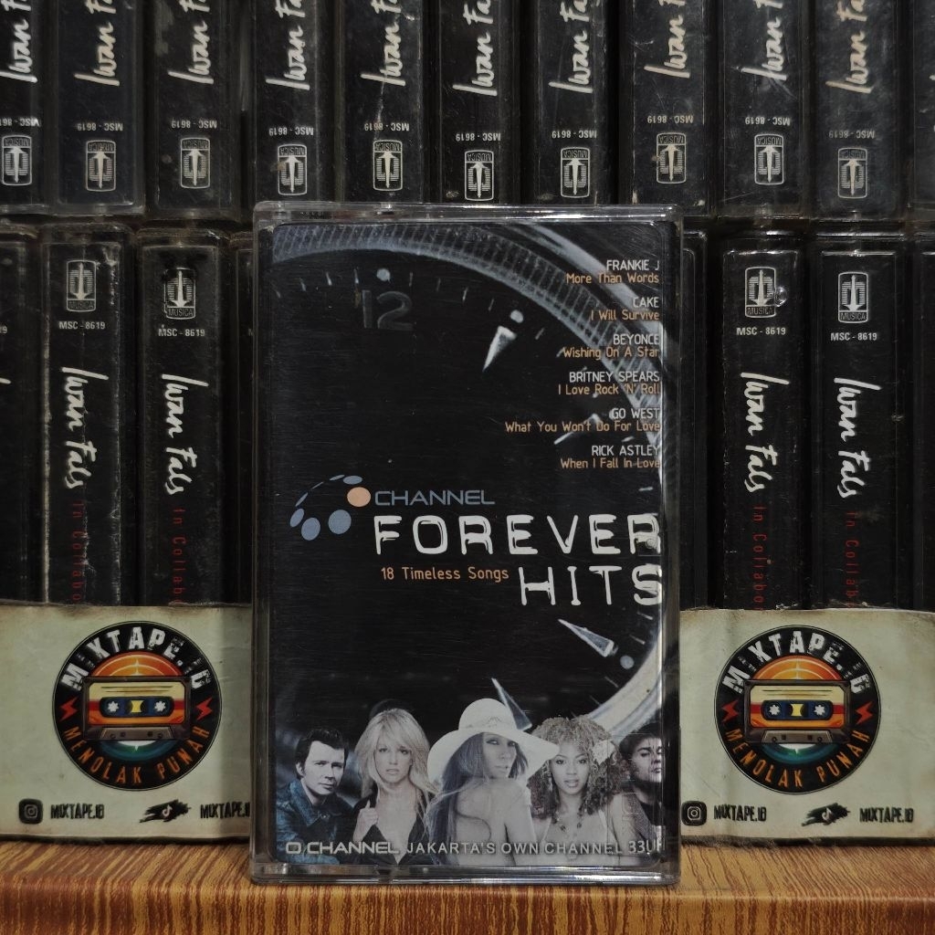 Kaset - O Channel Forever Hits - 18 Timeless Songs - Kompilasi Barat - Frankie J, Cake, Beyonce, Bri