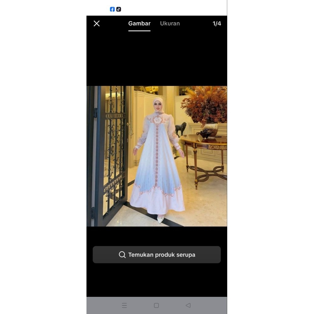 gamis SS set hijab