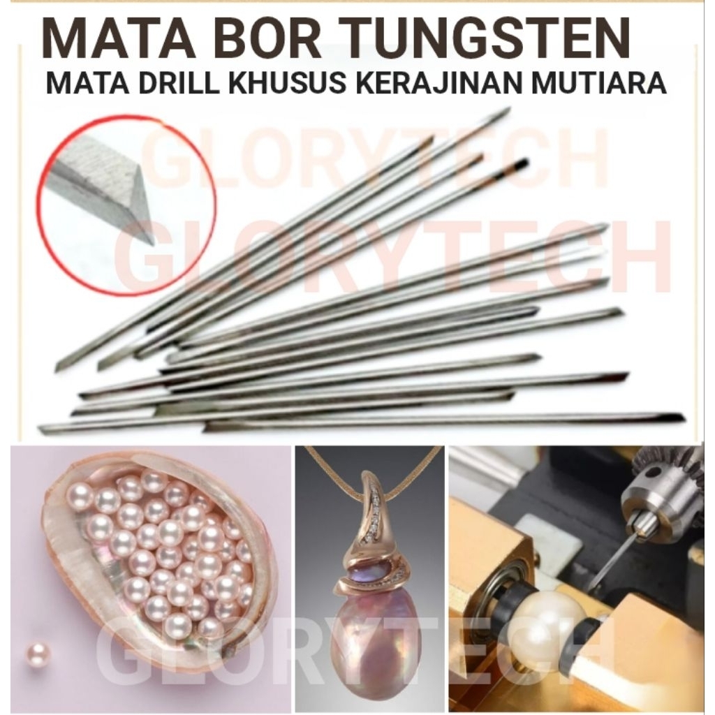 Mata Bor Drill Bits Tungsten Steel /Mata bor Mutiara Tungsten Drill mutiara