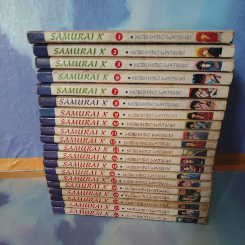 Komik SAMURAI X VOL 1 - 22 urut SPKT 22 komik