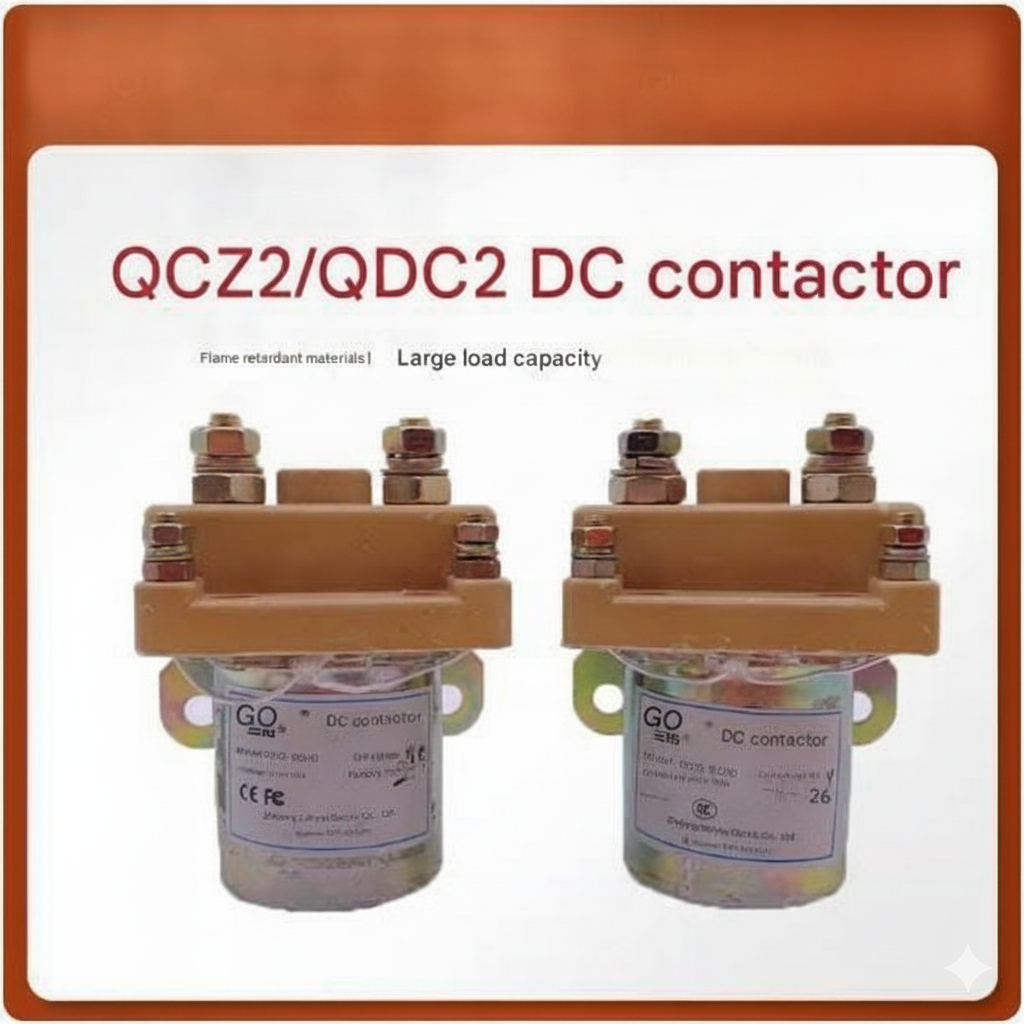 Relay Starter Mobil Listrik 12V -48V DC Contractor Kontaktor DC QDC2-150  (8701B)