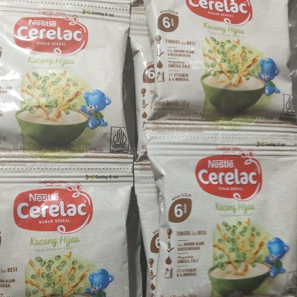 Cerelac Renceng 8 Sachet - Praktis, Nikmat, Mudah Dibawa
