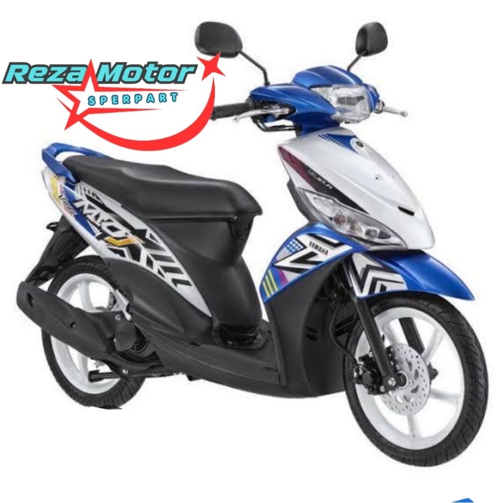 stiker motor Mio j/striping motor Mio j TEEN BIRU