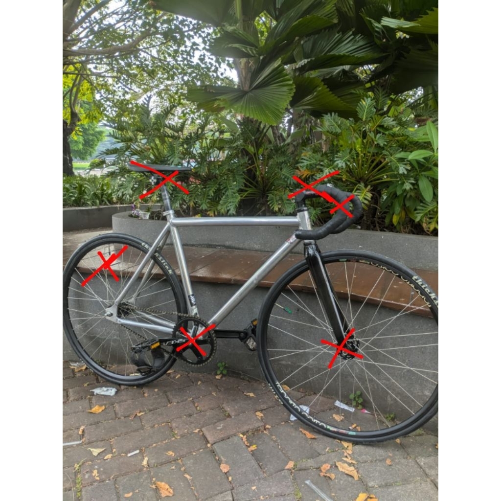 Frameset Soloist 71 Size 52-Fork Fullcarbon