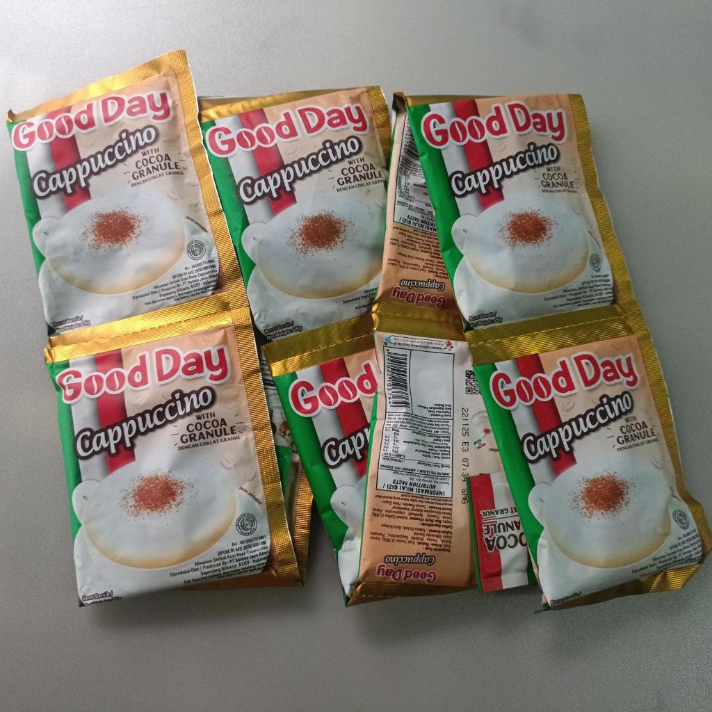 PROMO Kopi Instant Instan Coffee Good Day Capucino Cappuccino dengan cokelat chocolate granul granul