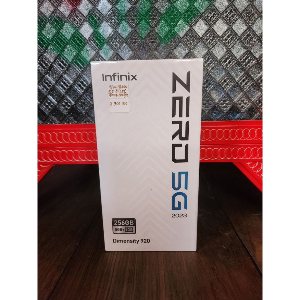 Infinix Zero 5G 2023 8/256 Orange Baru