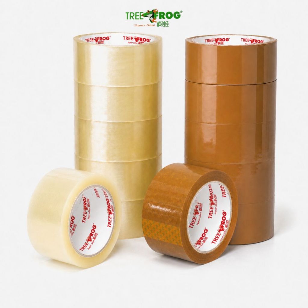 LAKBAN BENING / COKLAT Selotip 45mm x 100 Yard dan 90 Yard