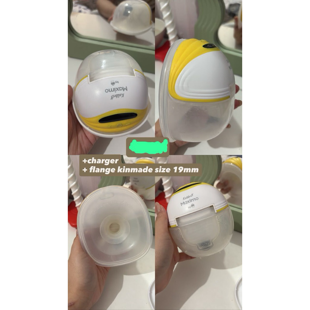 Preloved Pumping Handsfree Gabag Maximo dan Moimam M3