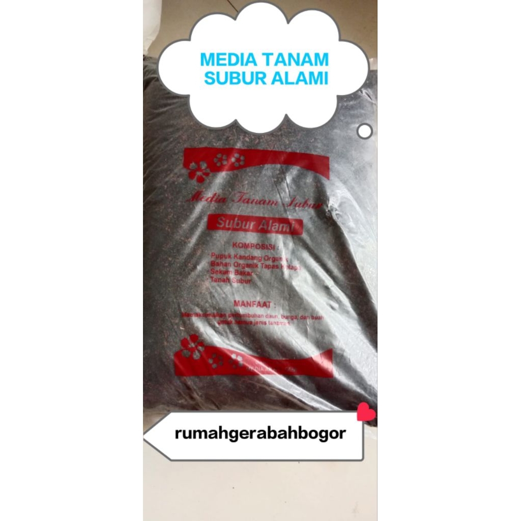 Subur alami, media tanam, Kompos, sekam, pupuk tanaman. RGB.
