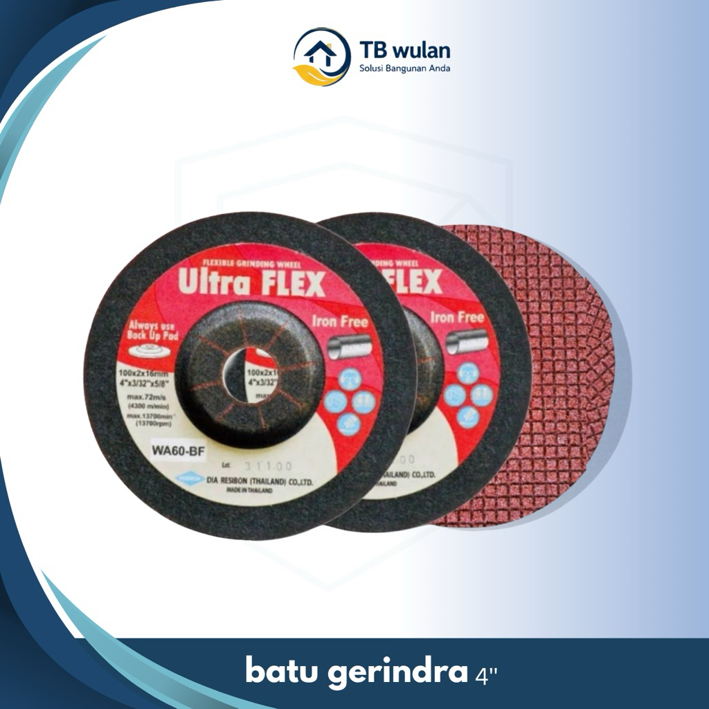 Batu Gerinda Flexible Ultraflex 4