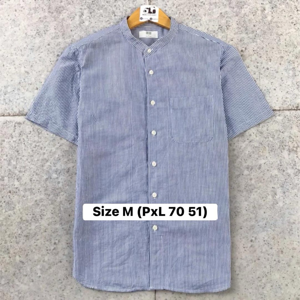 Kemeja Linen Shanghai Uniqlo