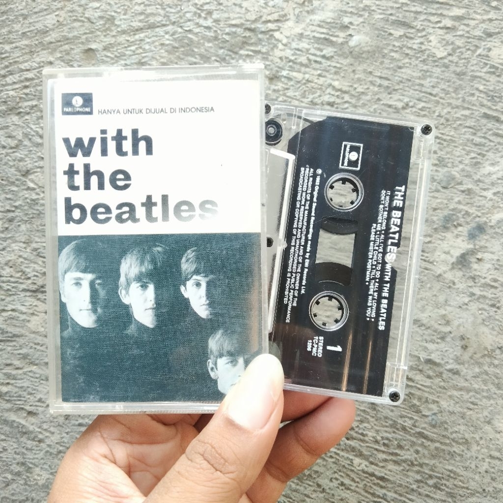 Kaset Pita The Beatles - With The Beatles