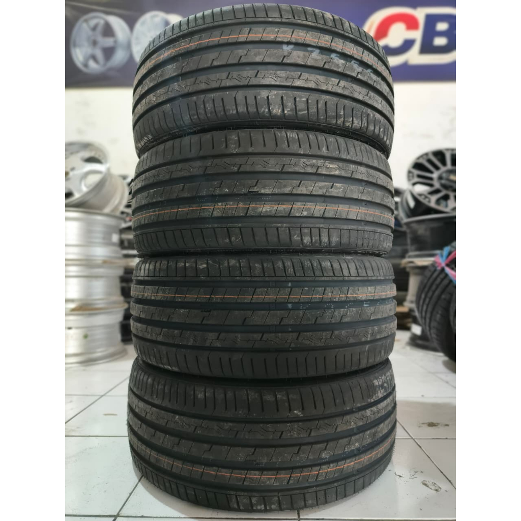 BAN MOBIL BEKAS ACCELERA IOTA EVT 215 35 RING 19 KONDISI 99%