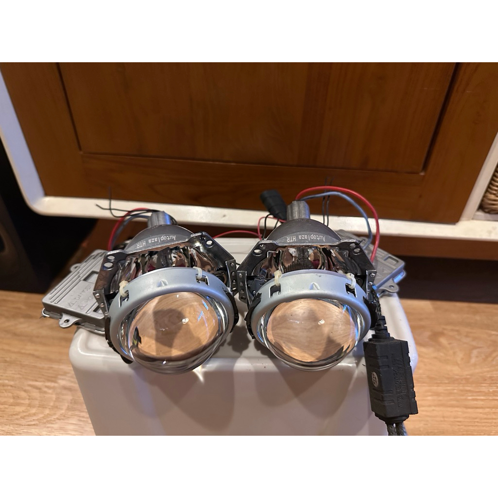 Lampu Set HID Projector Projie size 3 inch blue lens plus Ballast
