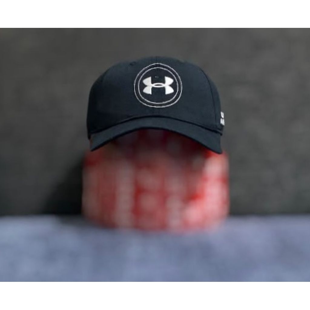 Topi Golf Under Armour Jordan Spieth Tour Cap Original Black - Size MD/LG Second