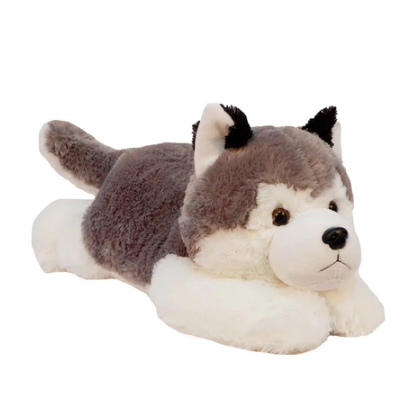 Boneka Anjing Husky Istana Boneka Ly Little Husky 15inch