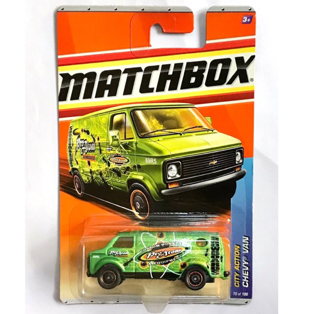MATCHBOX - CHEVY VAN Green