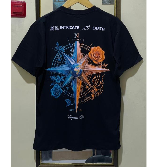 GIX DISTRO / KAOS KOMPAS / KAOS MOTIF COMPAS / KAOS DISTRO PRIA WANITA TERBARU