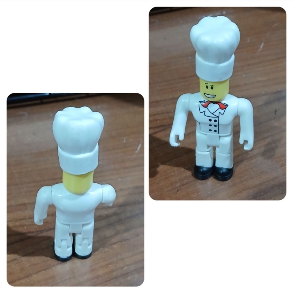 Mainan Preloved Roblox Series 1 Chef action figure