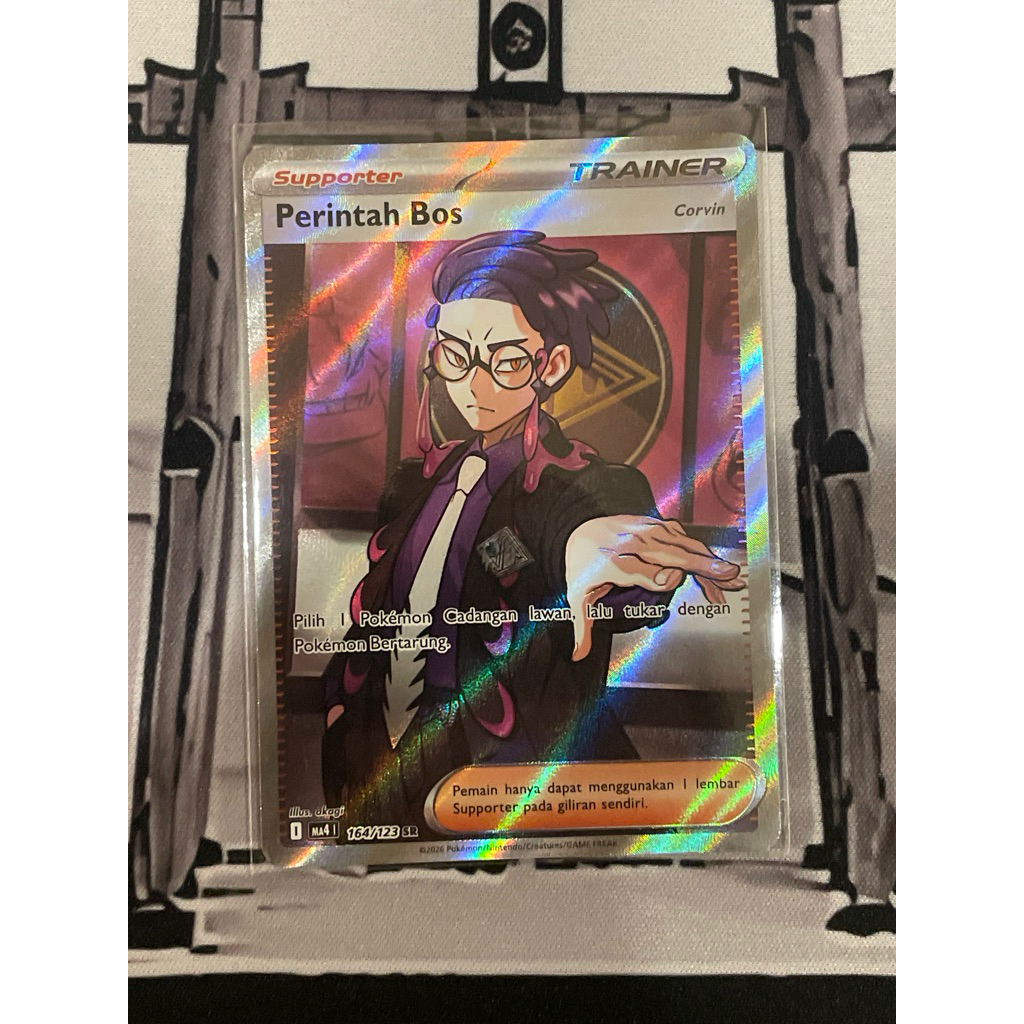 Perintah Bos Corvin SR Ledakan Peniada ma4 Pokemon TCG Indonesia