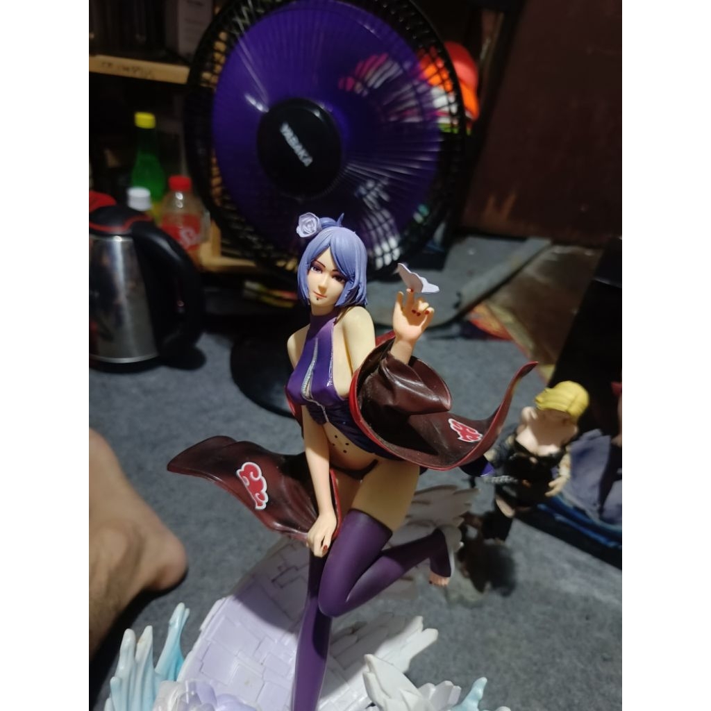 action figure konan akatsuki realistic face