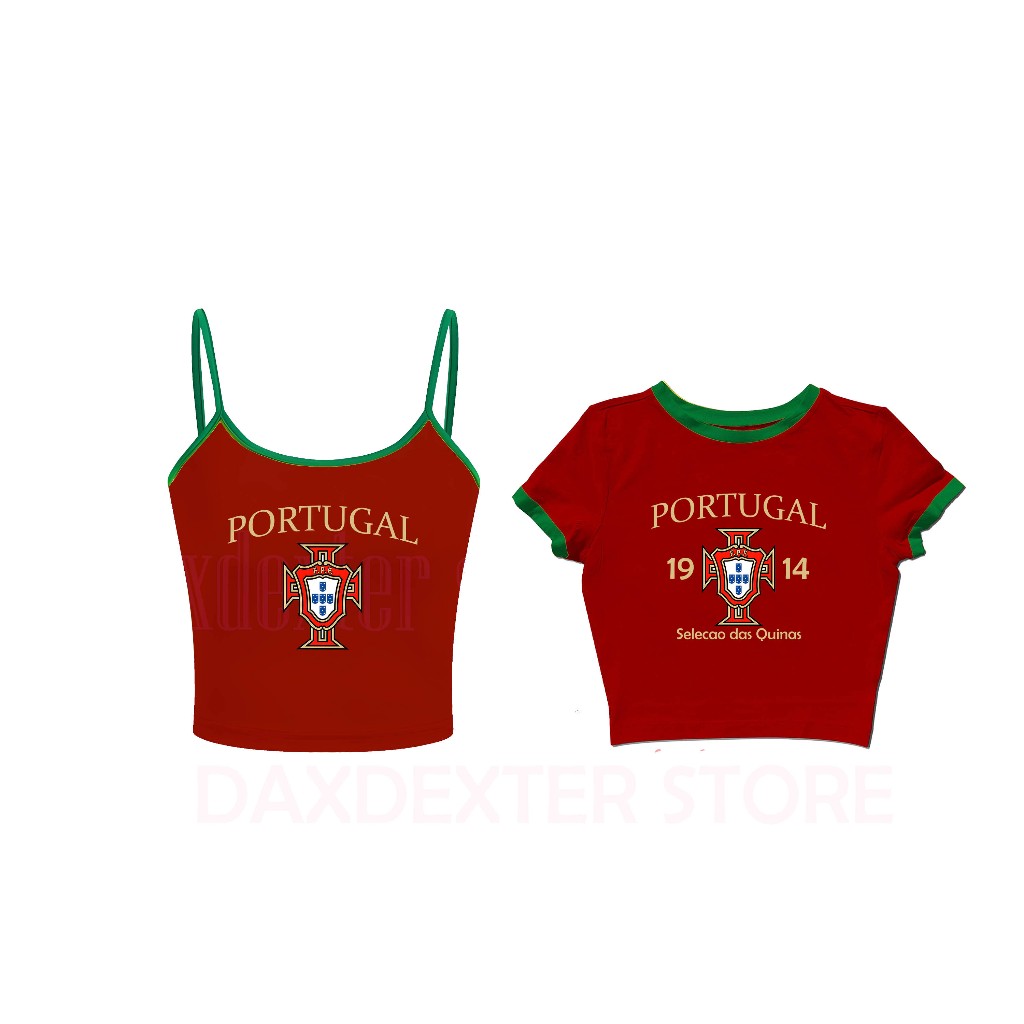 Paket bundle croptop/tanktop portugal y2k crop tee