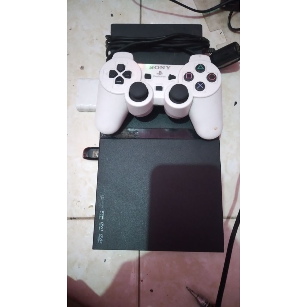 ps2 Slim FD 40 game stik wirelles