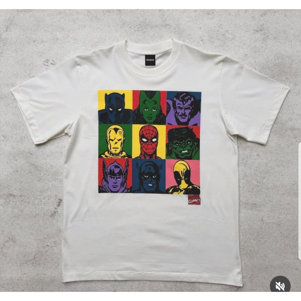 Kaos Marvel Comic X-Large Bootleg