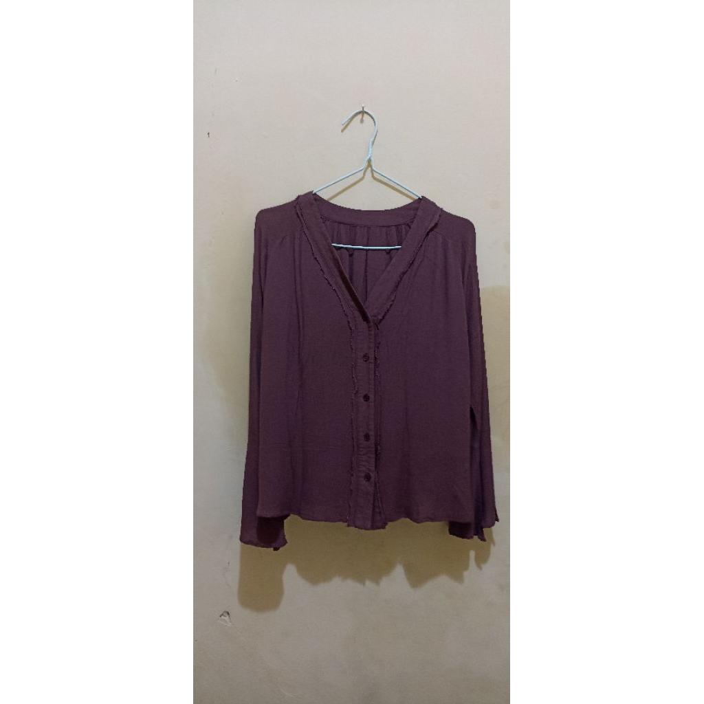 Preloved Blouse coklat