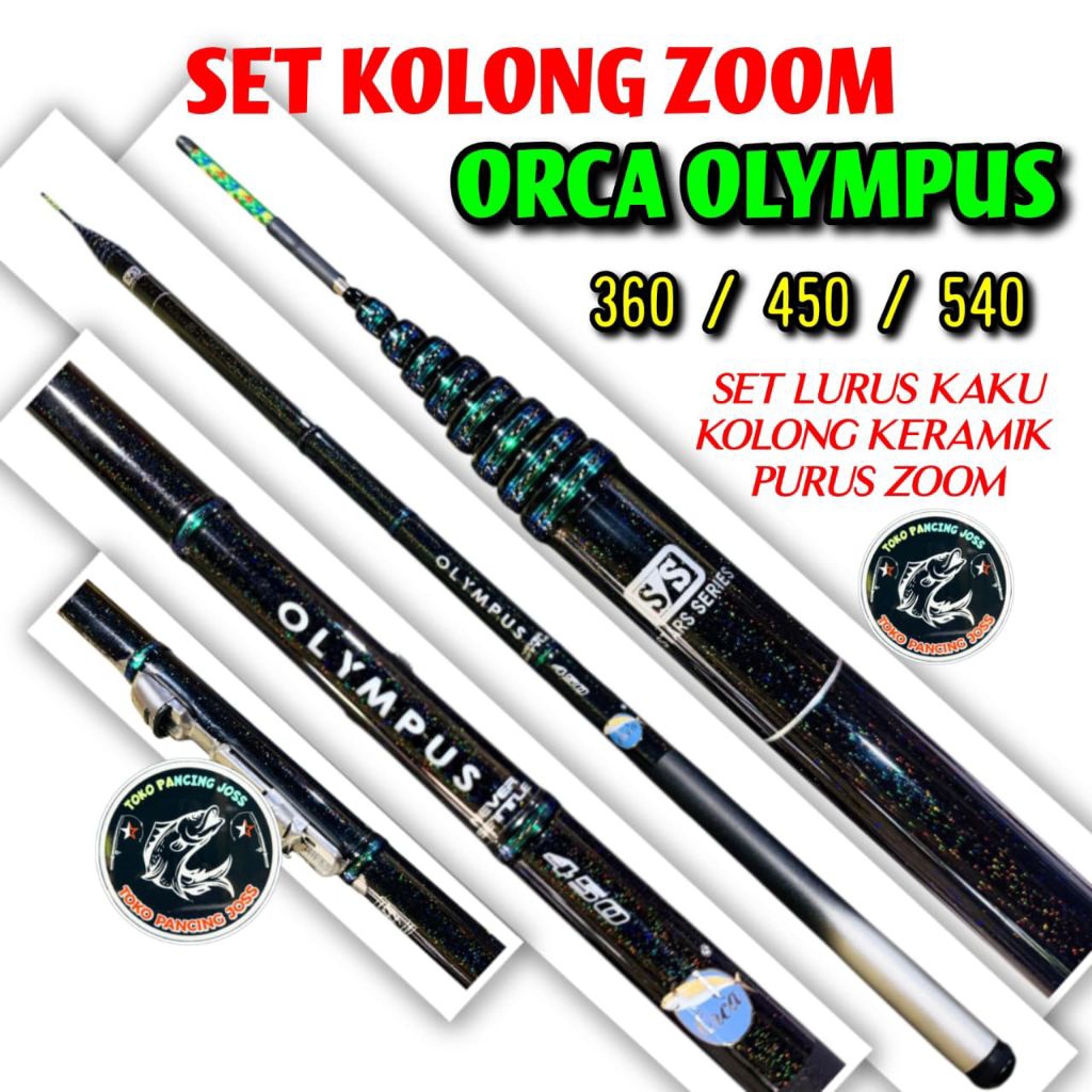 TEGEK KOLONG ZOOM ORCA OLYMPUS 450 KAKU RINGAN KUAT