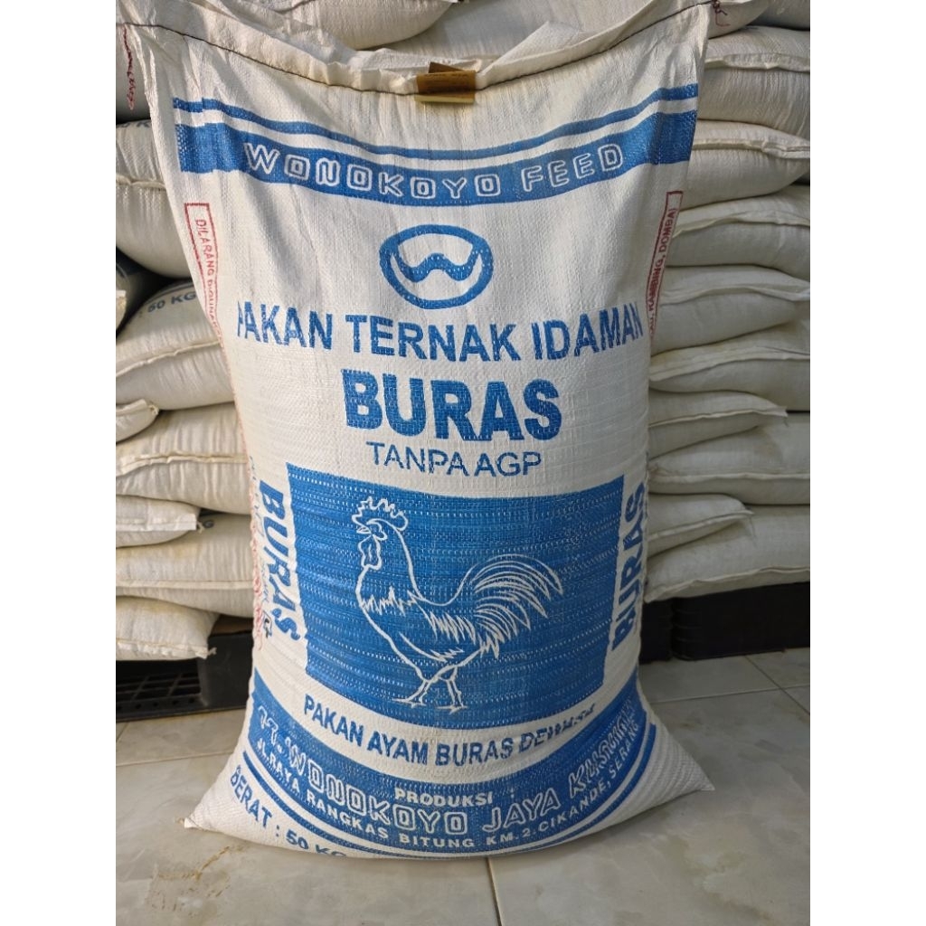 Pakan Ayam Wonokoyo Buras Crumble 50kg