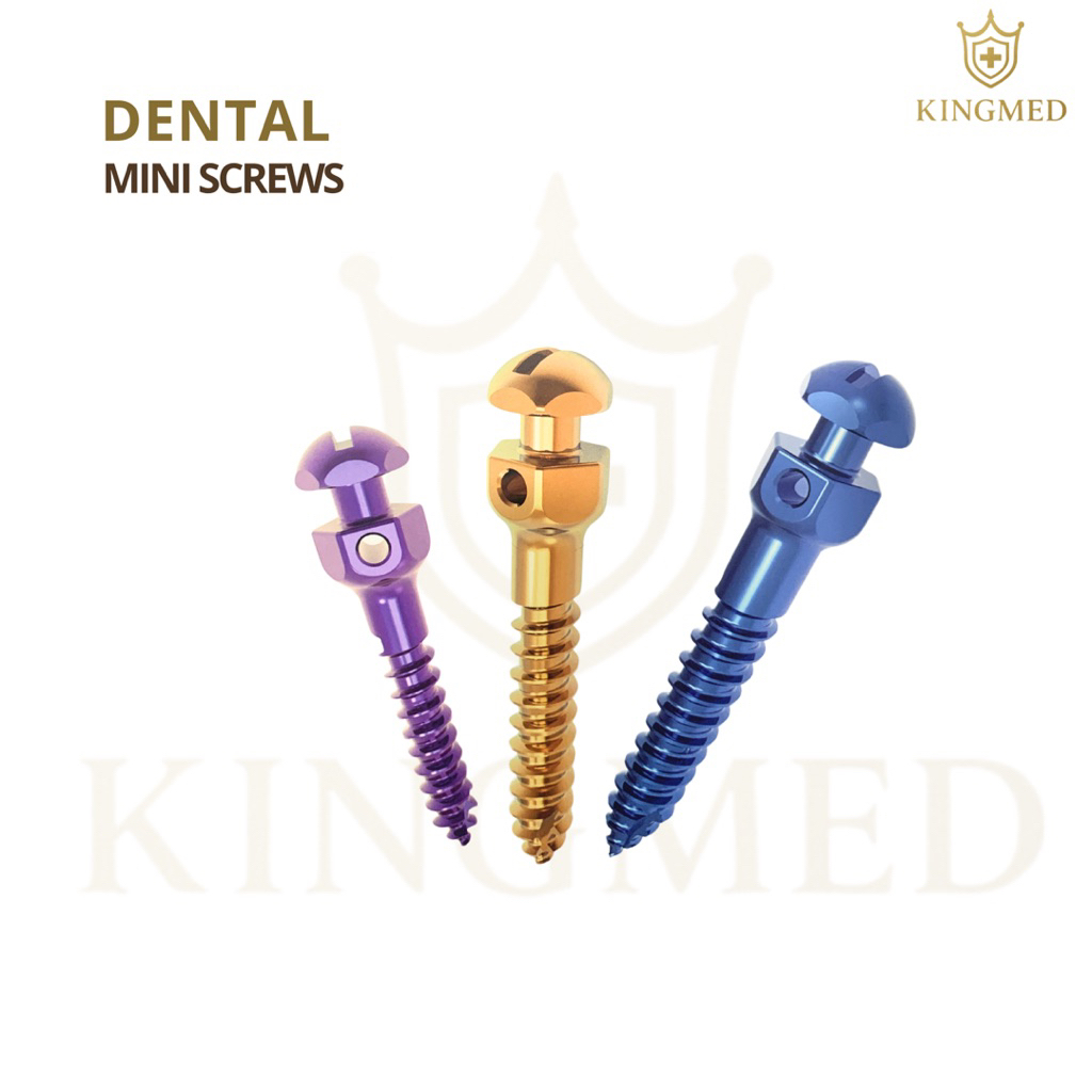 Mini Screw Implan Implant Orthodontic Screw Ortho Behel Braces Screwdriver | (PT-V) 1.6*8 | (PT-V) 2