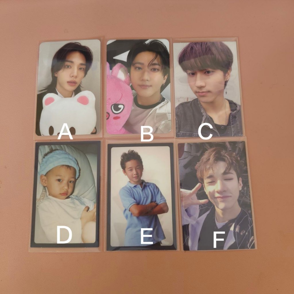 Photocard Stray Kids Official I Am Not Childhood Selfie POB Pop Up Bangchan Changbin Hyunjin Han