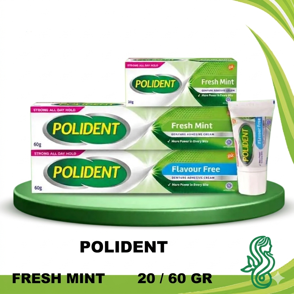 POLIDENT 60GR PEREKAT GIGI TIRUAN POLYDENT